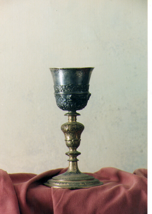 calice - ambito napoletano (metà sec. XIX)