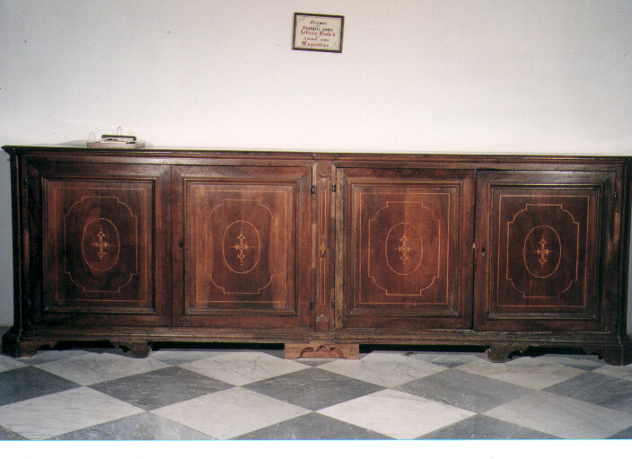 mobile da sacrestia - manifattura Italia meridionale (sec. XVIII)