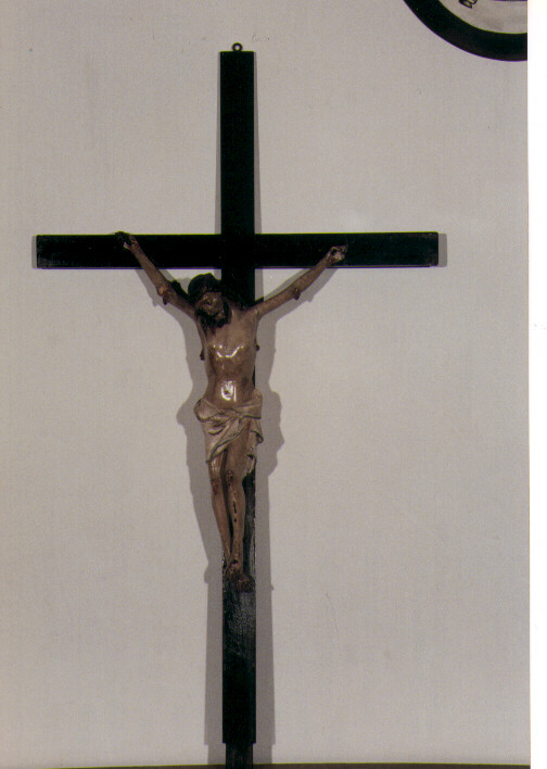 Cristo crocifisso (croce processionale) - ambito pugliese (prima metà sec. XVIII)