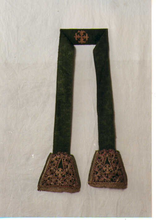 stola - ambito Italia meridionale, ambito Italia meridionale (ultimo quarto sec. XVII)