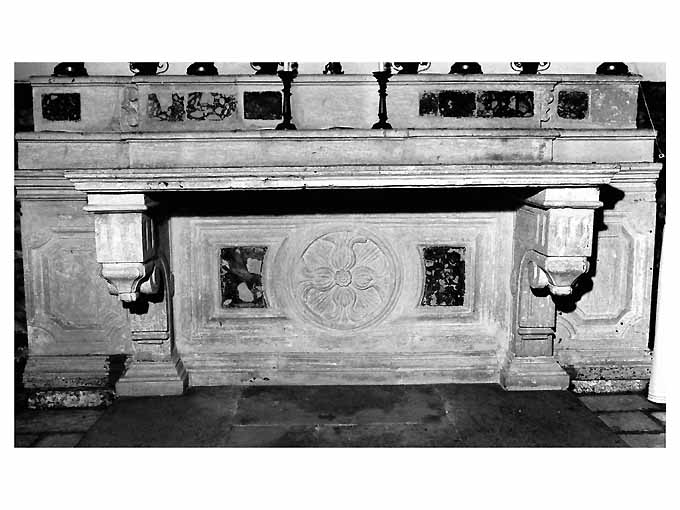 altare - ambito Italia meridionale (seconda metà sec. XVIII)