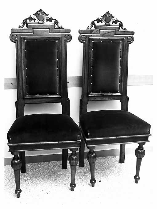 sedia, serie - ambito Italia meridionale (primo quarto sec. XX)