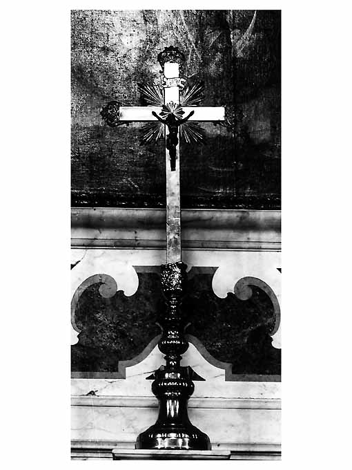 croce d'altare - ambito Italia meridionale (primo quarto sec. XX)
