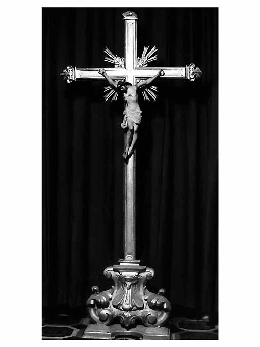 croce d'altare - ambito Italia meridionale (seconda metà sec. XIX)