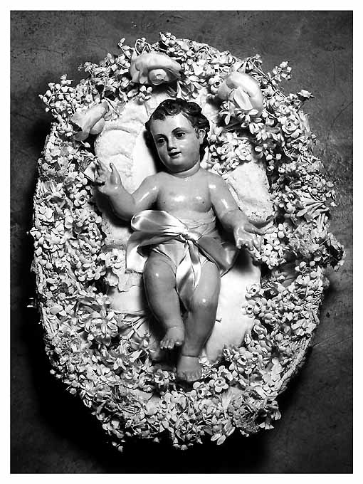 Gesù Bambino (statua) - ambito Italia meridionale (seconda metà sec. XIX)