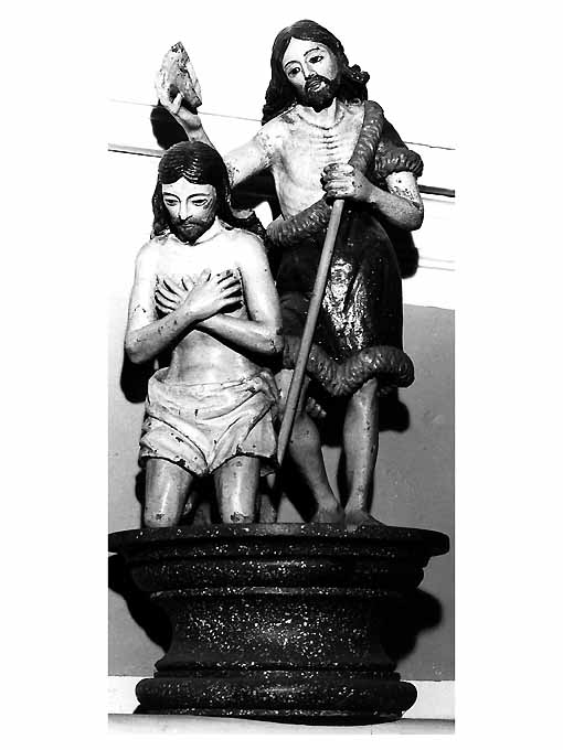 Battesimo di Cristo (statua) - ambito Italia meridionale (inizio sec. XX)