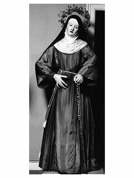 Santa Chiara (statua) - ambito Italia meridionale (seconda metà sec. XIX)