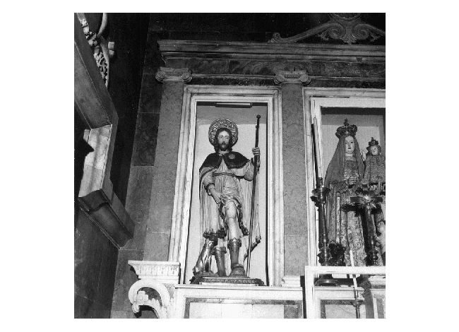 San Rocco (statua) - ambito pugliese (sec. XVIII)