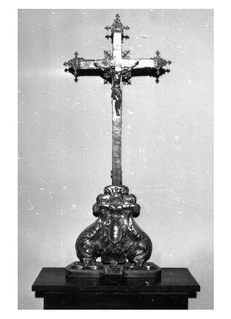 croce d'altare - ambito Italia meridionale (sec. XVIII)