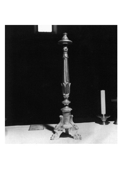 candeliere, serie - ambito pugliese (sec. XVIII)