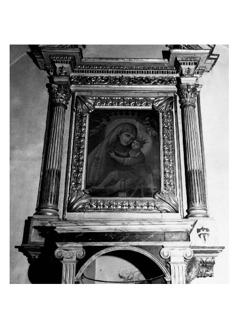 Madonna del Carmelo (dipinto) - ambito pugliese (sec. XIX)