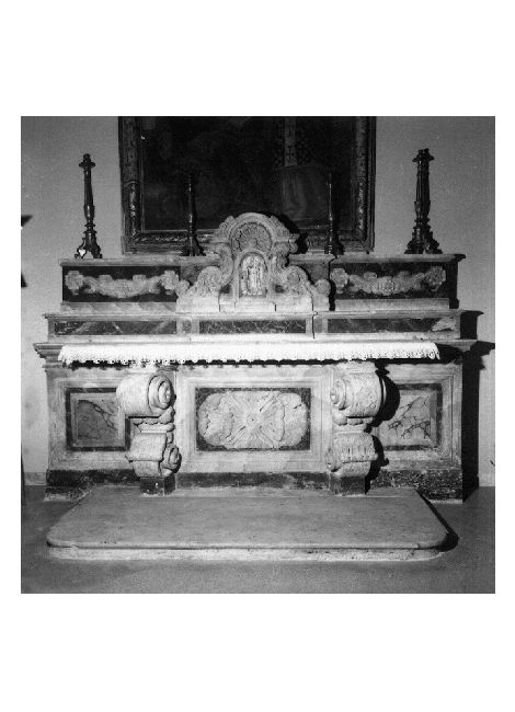 altare - ambito pugliese (sec. XVII)