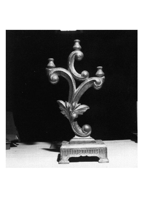 candeliere, serie - ambito pugliese (sec. XVIII)