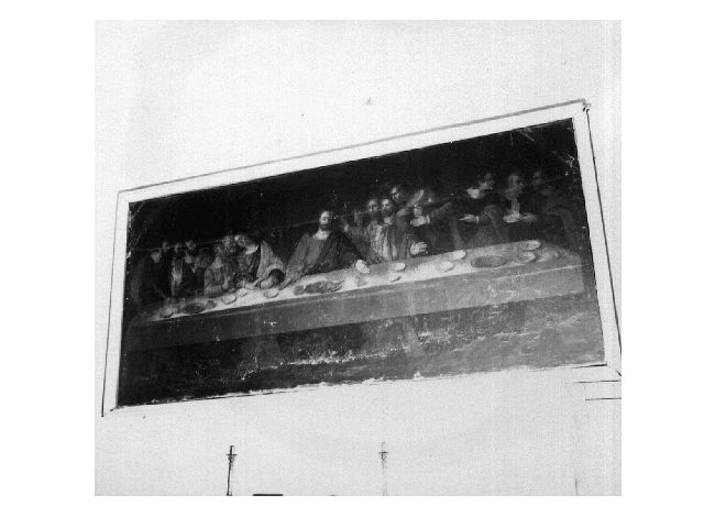 ultima cena (dipinto) - ambito pugliese (sec. XVII)