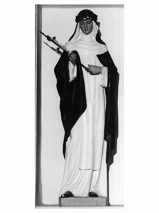 Santa Caterina (statua) di Manzo Giuseppe (sec. XX)