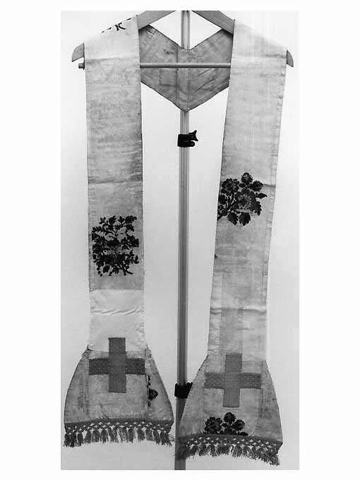 stola - ambito pugliese (secc. XVIII/ XIX)