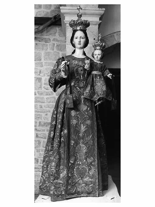 Madonna del Carmelo (statua) - ambito pugliese (sec. XVIII)