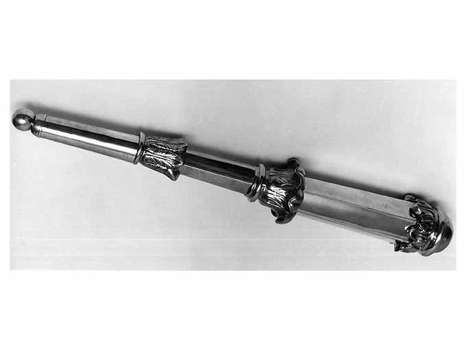 attributo iconografico di immagine sacra - ambito napoletano (sec. XIX)