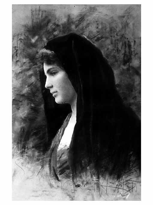 La bella di Altamura, Ritratto di Maria Peppinelli (dipinto) di Laudati Raffaele (sec. XX)