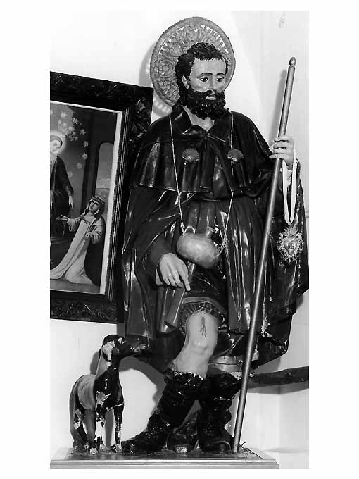 San Rocco (statua) - ambito pugliese (sec. XIX)