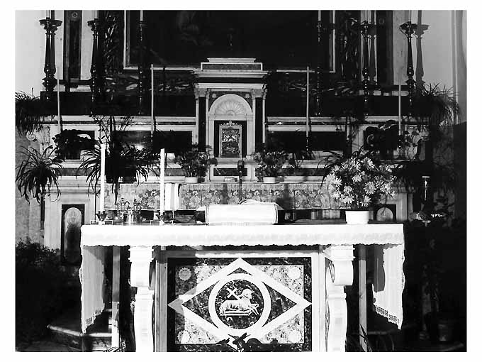 altare maggiore di Fiore Domenico (sec. XIX)