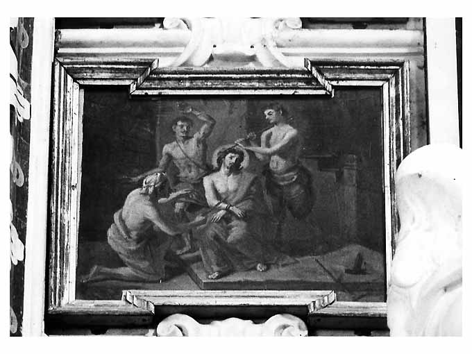 Cristo coronato di spine (dipinto) di Porta Nicola (sec. XVIII)