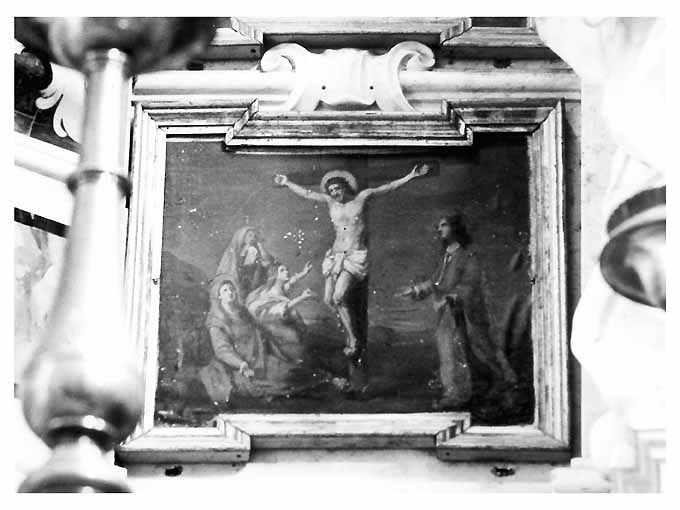 Crocifissione (dipinto) di Porta Nicola (sec. XVIII)