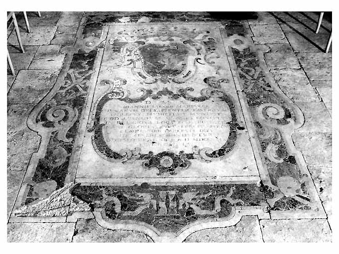 lapide - ambito napoletano (sec. XVIII)