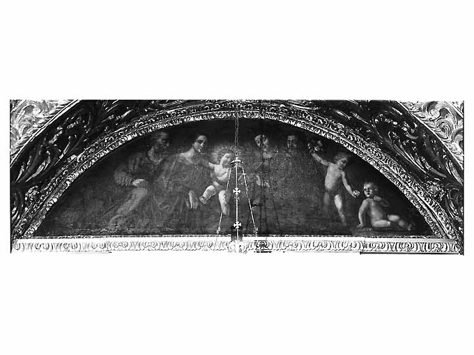 Sacra Famiglia (dipinto) - ambito pugliese (sec. XVII)