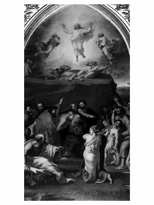 Trasfigurazione (dipinto) di Maraschini Giuseppe (sec. XIX)
