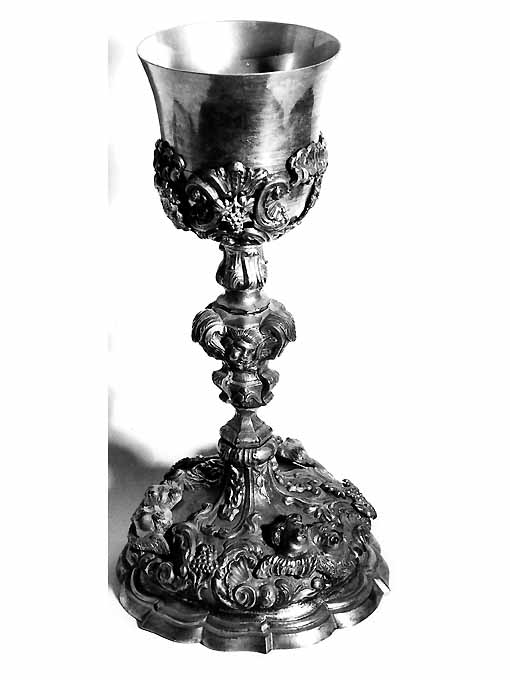 calice, opera isolata - bottega napoletana (prima metà sec. XVIII)