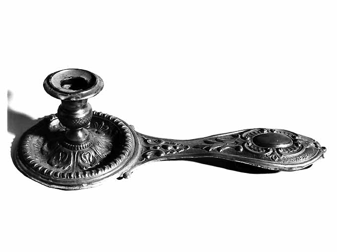 palmatoria, opera isolata - bottega Italia meridionale (sec. XIX)