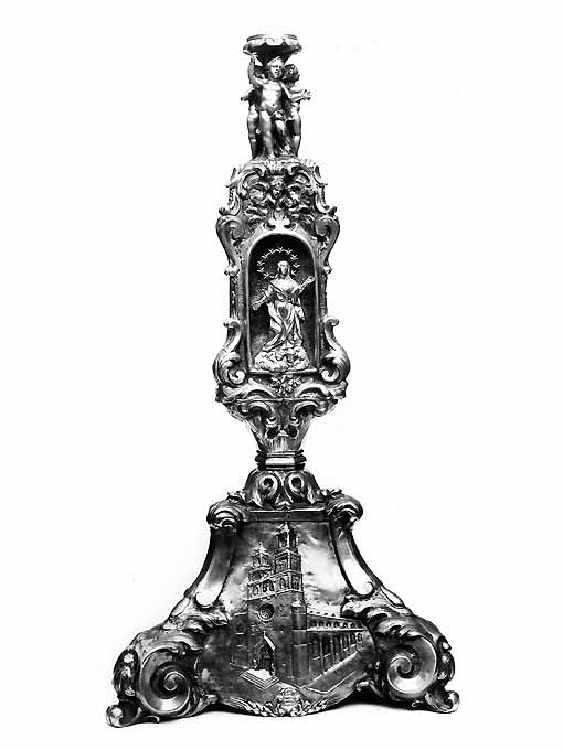 ostensorio, opera isolata - manifattura Italia meridionale (sec. XX)