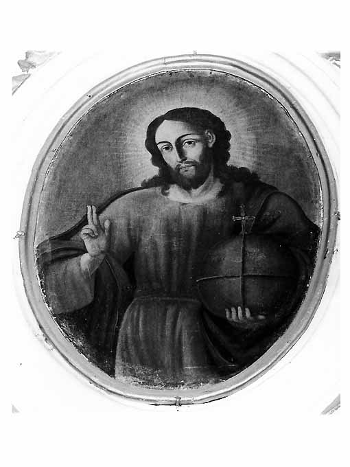 Cristo benedicente (dipinto) - ambito pugliese (sec. XVIII)