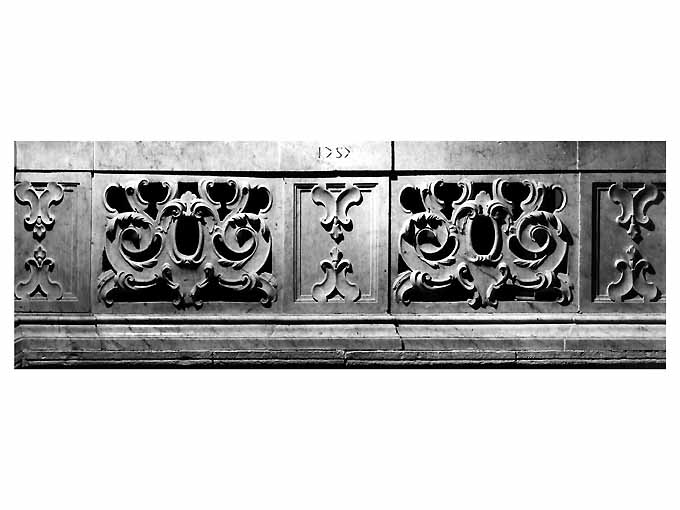 balaustrata - ambito napoletano (sec. XVIII)