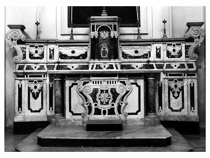 altare - ambito pugliese (inizio sec. XIX)