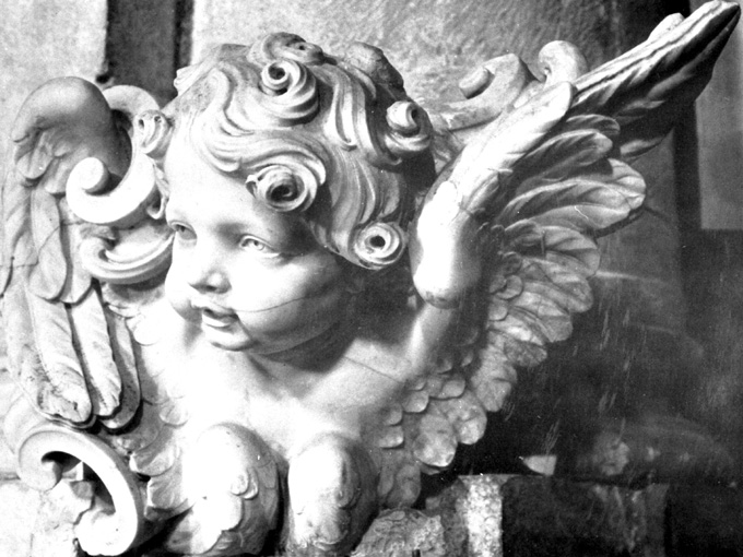 cherubino (scultura, serie) di Colombo Jacobo (seconda metà sec. XVII)