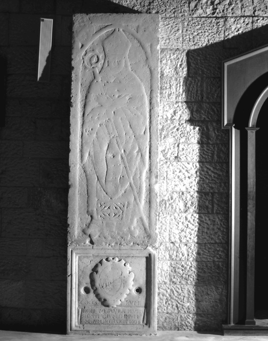 lapide tombale - ambito pugliese (sec. XVII)