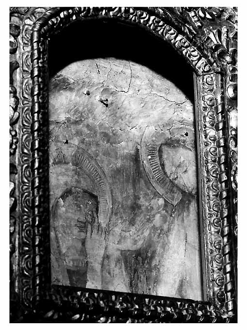 Cristo crocifisso (dipinto, frammento) - ambito pugliese (sec. XV)