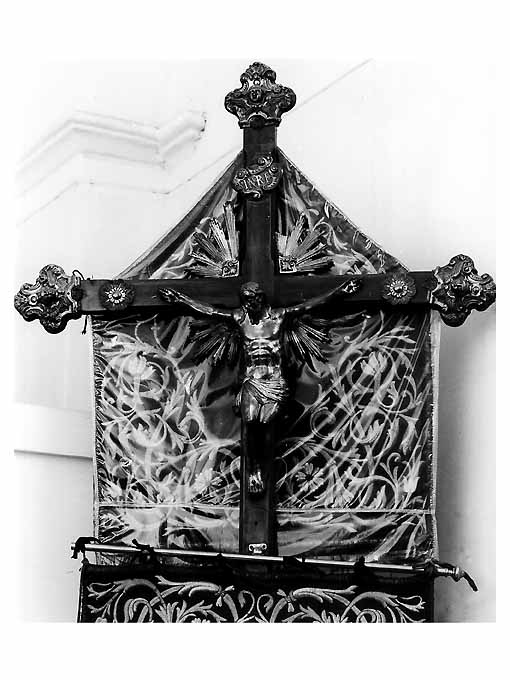 croce processionale - ambito napoletano (sec. XVIII)