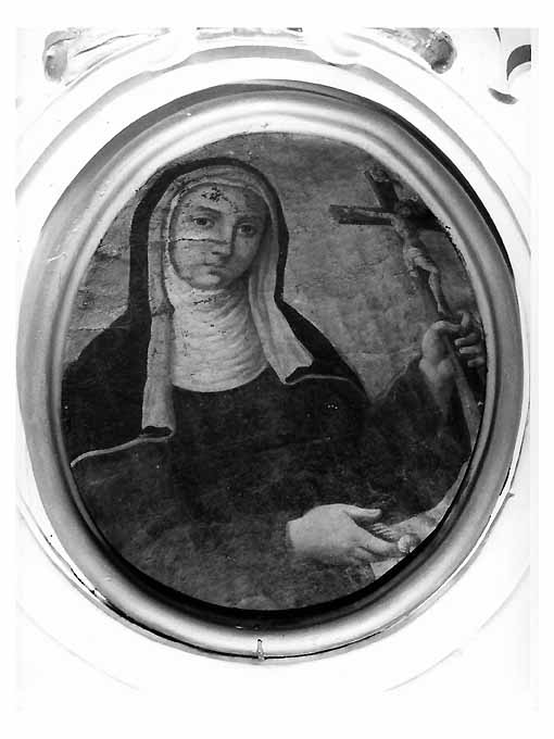 Santa Francesca Romana (dipinto, elemento d'insieme) - ambito napoletano (sec. XVIII)