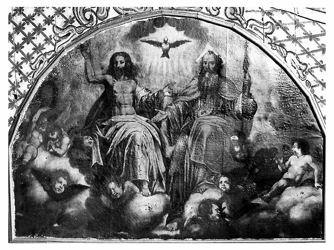 Trinità (dipinto, opera isolata) - ambito napoletano (?) (sec. XVIII)