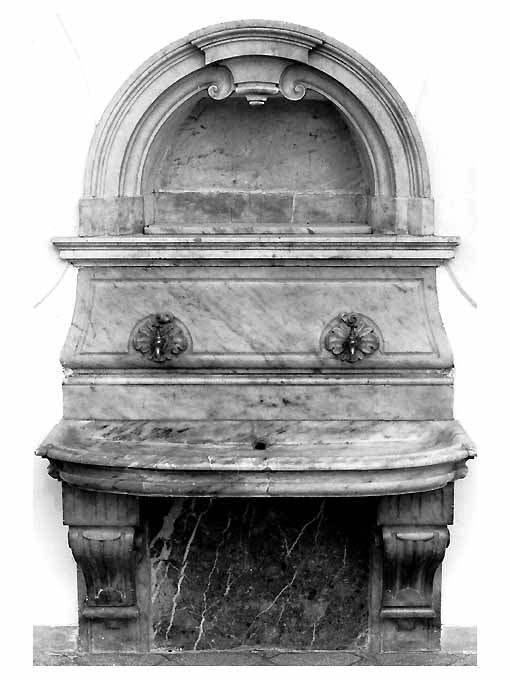 lavabo - ambito pugliese (sec. XVIII)