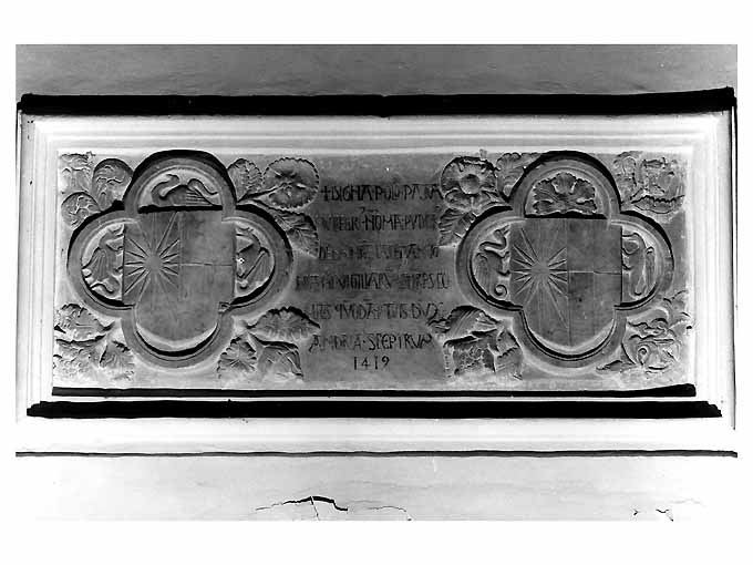 lapide - ambito pugliese (sec. XV)