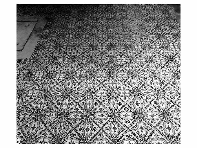 pavimento - ambito napoletano (sec. XVIII)