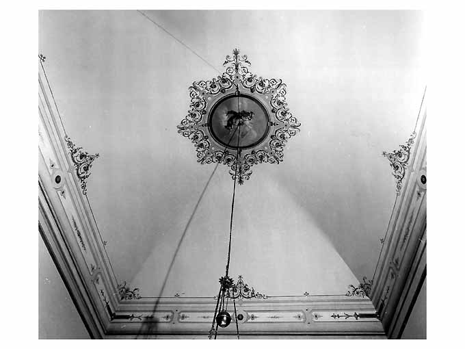 motivi decorativi a girali vegetali (decorazione pittorica, elemento d'insieme) - ambito napoletano (primo quarto sec. XX)