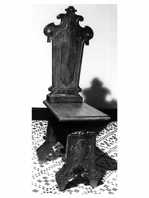 sedia, serie - ambito toscano (?) (seconda metà sec. XIX)