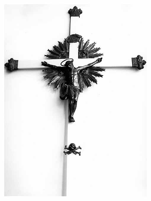 croce processionale, opera isolata - ambito pugliese (sec. XVIII)