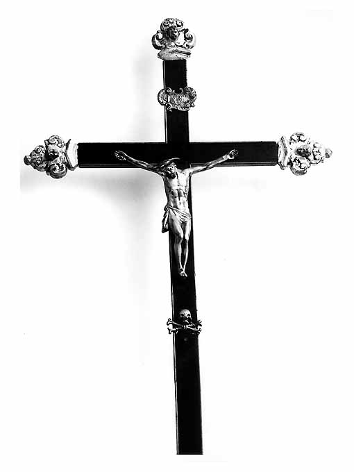 croce processionale, opera isolata - ambito pugliese (sec. XVI)