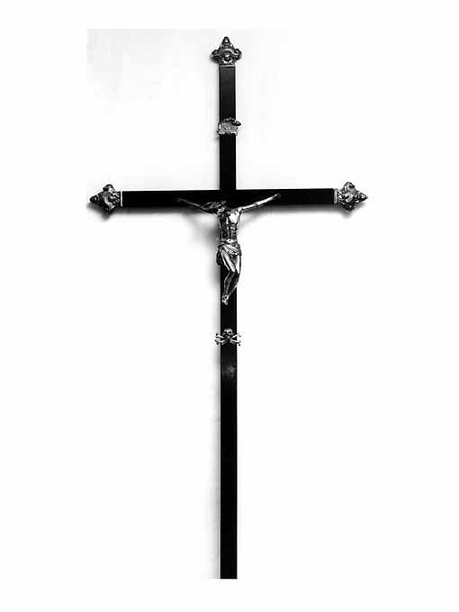 croce processionale - ambito Italia meridionale (secc. XVIII/ XIX)